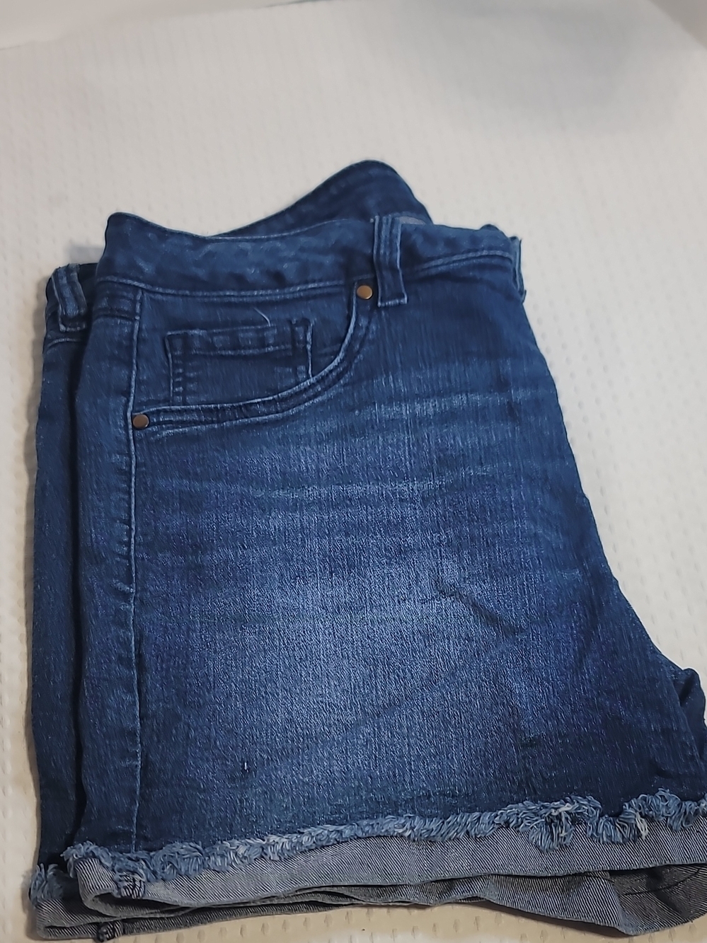 Women’s Dark Blue Denim Jeans Skirt - Picture 4 of 4
